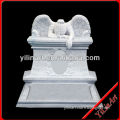 White Marble tomb Angel Sculpture YL-R394